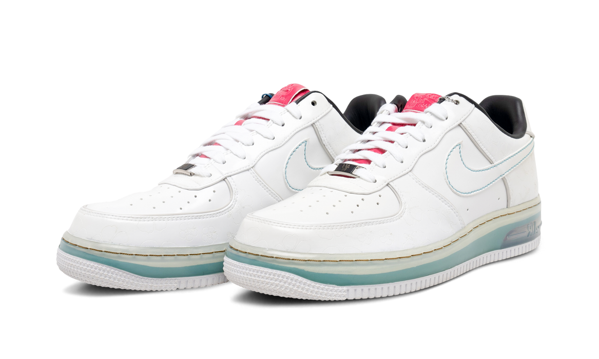 Nike Air Force 1 Low Supreme Max Air White Cerise Paradise Aqua