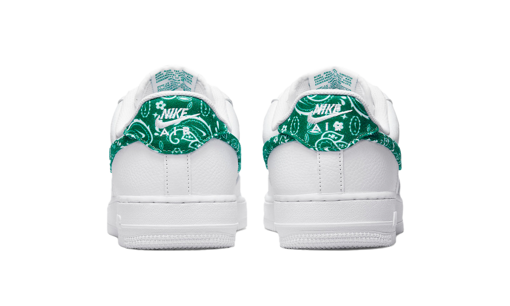 Nike Air Force 1 Low '07 Essential White Green Paisley (DH4406-102) - True to Sole-4