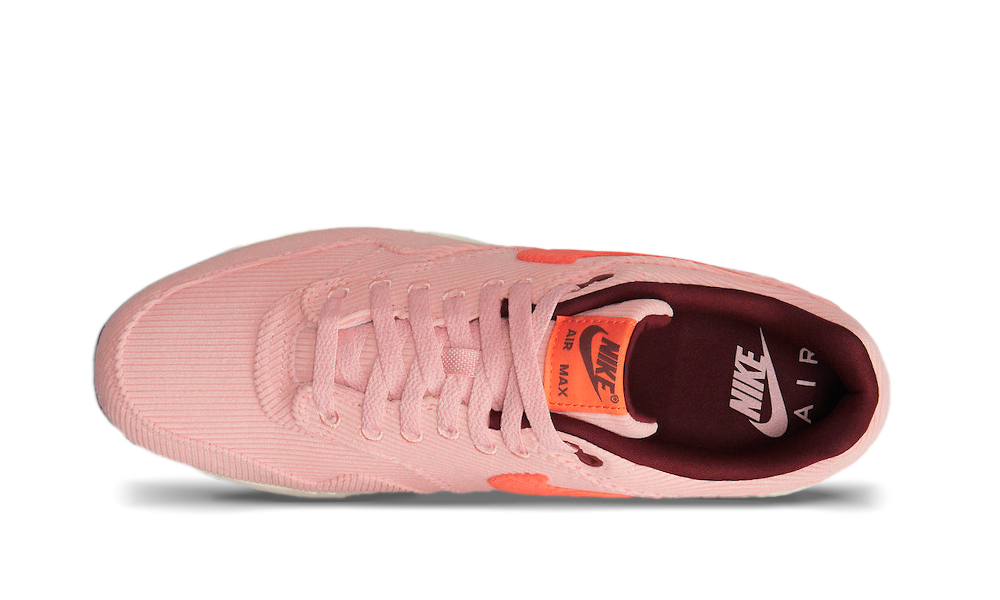 Nike Air Max 1 PRM Corduroy Coral Stardust FB8915 600 True to Sole