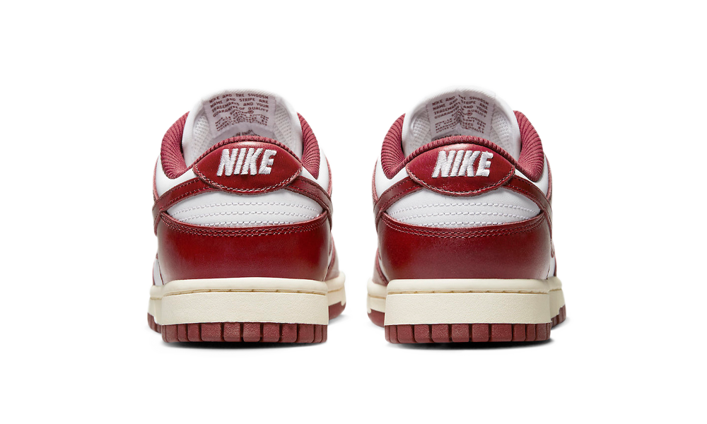 Nike Dunk Low PRM Vintage Team Red (FJ4555-100) - True to Sole-4