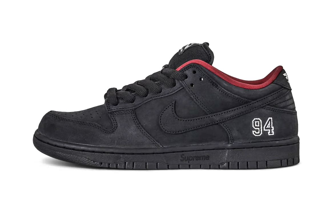 Nike SB Dunk Low Supreme 94 Black - HQ8487-001 - truetosole - 1