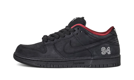 Nike SB Dunk Low Supreme 94 Black - HQ8487-001 - truetosole - 1