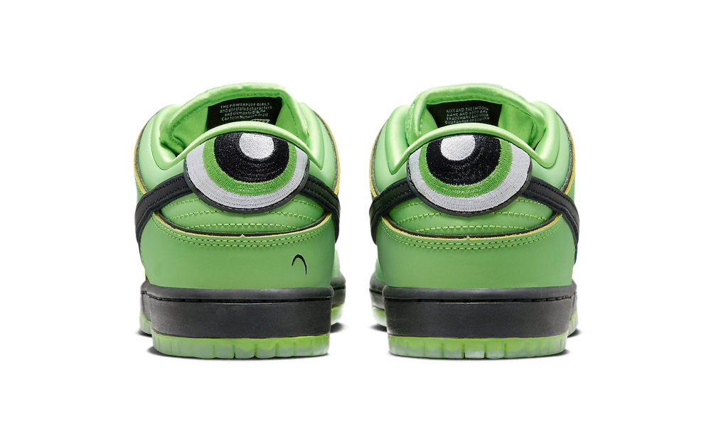 Nike SB Dunk Low The Powerpuff Girls Buttercup (FZ8319-300) - True Nike SB Dunk Low The Powerpuff Girls Buttercup (FZ8319-300) - True