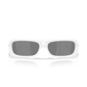 Ochelari de soare Oakley Permian Pearl White