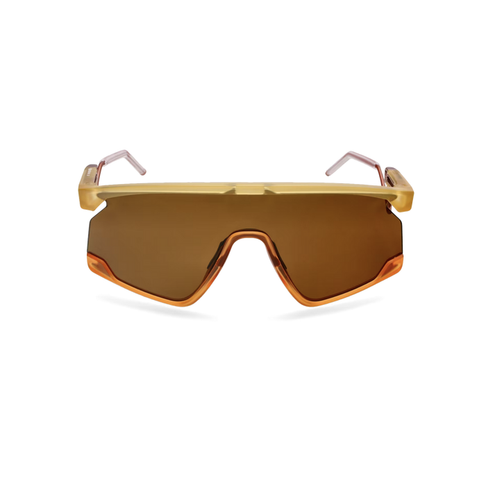 Oakley BXTR Metal Matte Trans Light Curry Injected Mens Sunglasses