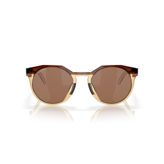 Oakley HSTN Dark Amber/Light Curry Injected Mens Sunglasses