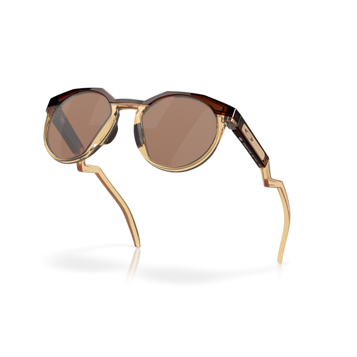 Oakley HSTN Dark Amber/Light Curry Injected Mens Sunglasses