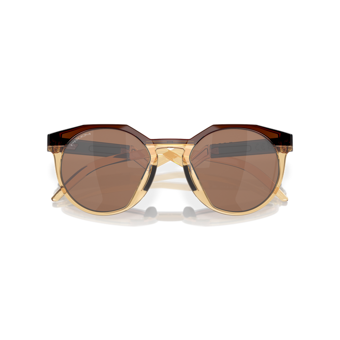 Oakley HSTN Dark Amber/Light Curry Injected Mens Sunglasses