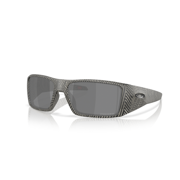 Oakley Heliostat Matte Grey Ink Fingerprint  Injected Mens Sunglasses