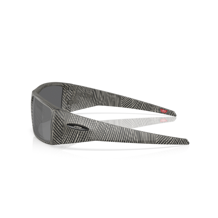 Oakley Heliostat Matte Grey Ink Fingerprint  Injected Mens Sunglasses