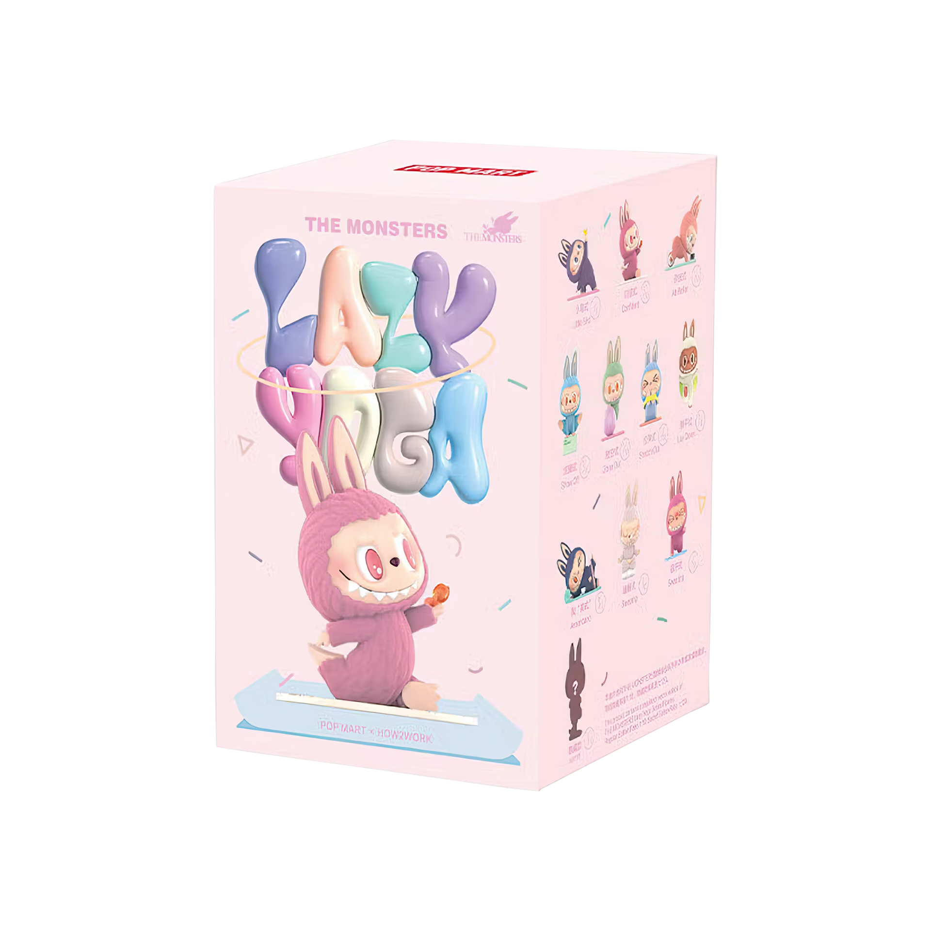 Figurine Pop Mart Labubu The Monsters Lazy Yoga Series Single