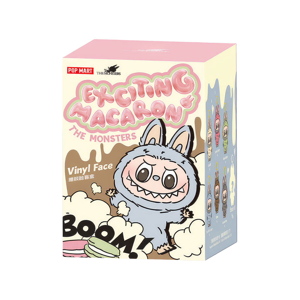 THE MONSTERS Macaron Labubu ラブブ THE MONSTERS - Tasty Macarons Vinyl Face Blind Box | Blind