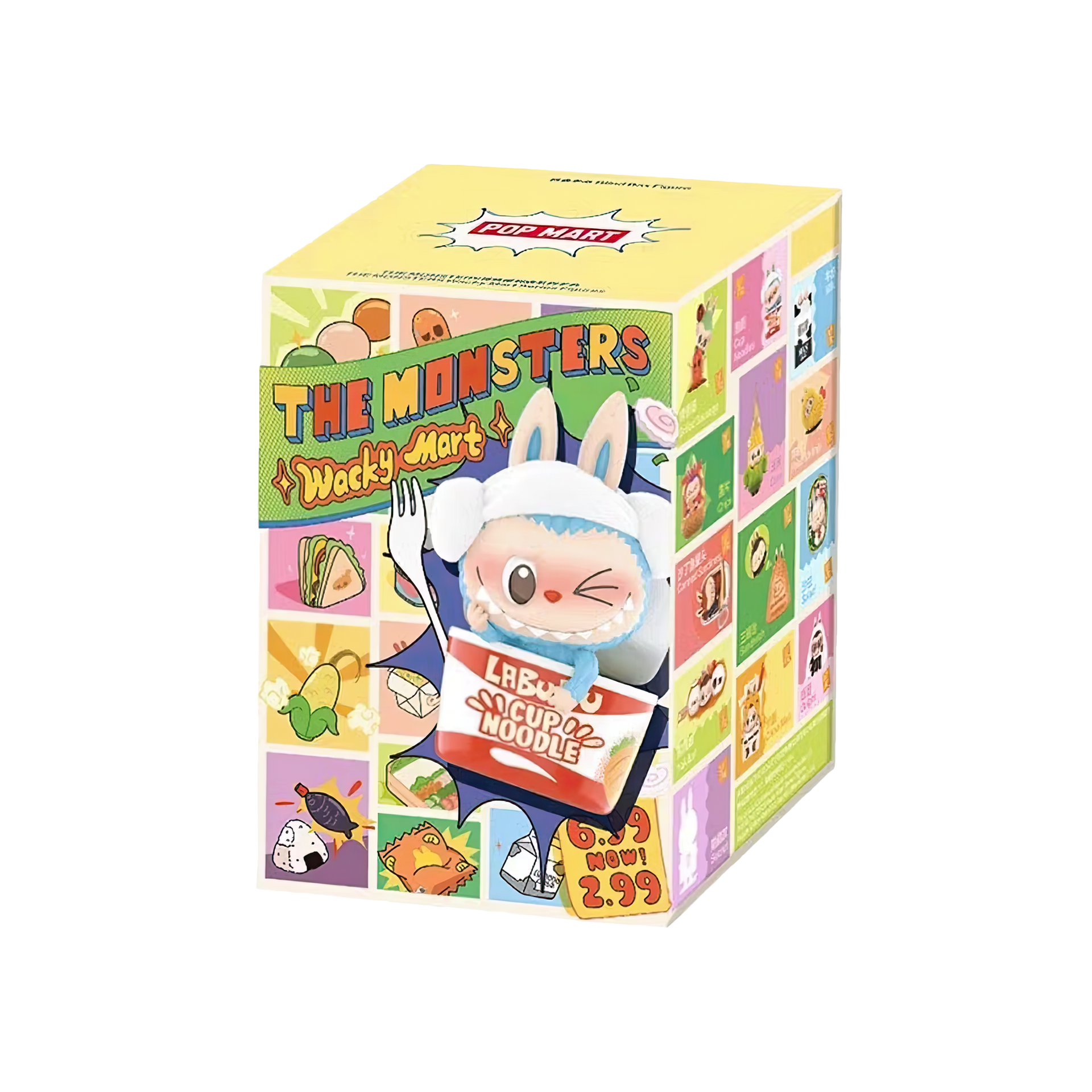 新品POPMART THE MONSTERS LABUBU Wacky Mart Figurină Pop Mart Labubu The Monsters Wacky Mart Series Single