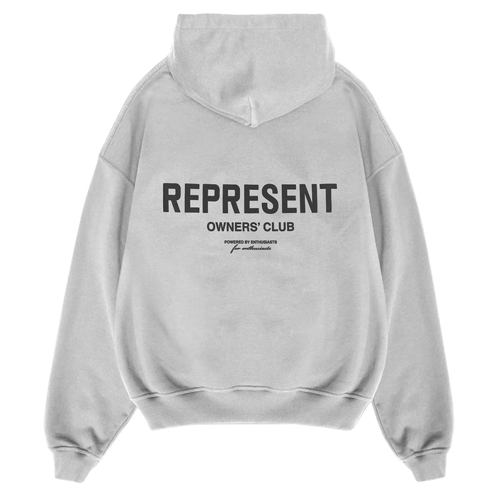 Represent Owners Club Hoodie Ash Grey - True to Sole - 2