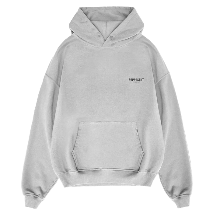 Represent Owners Club Hoodie Ash Grey - True to Sole - 1