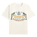 Tricou Rhude Sardines Vintage Alb