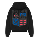 Rhude Hanorac Cote D’Azur Crest Negru