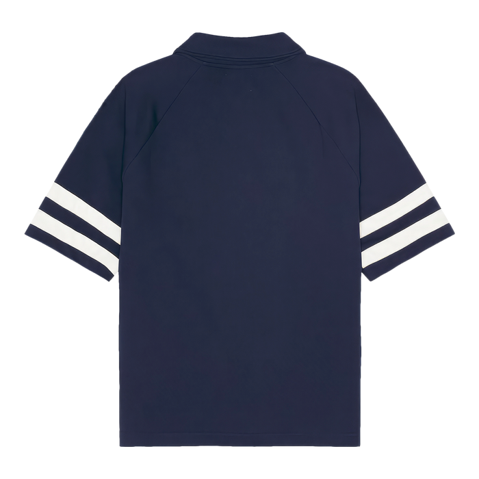 Rhude Cote D’Azur Pique Raglan Polo Navy Off White
