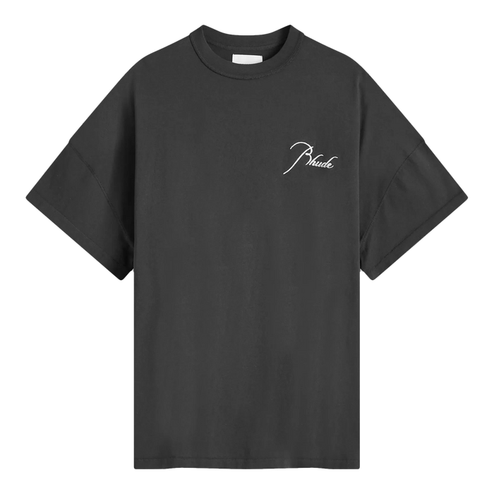 Rhude Reverse Tee Vintage Black