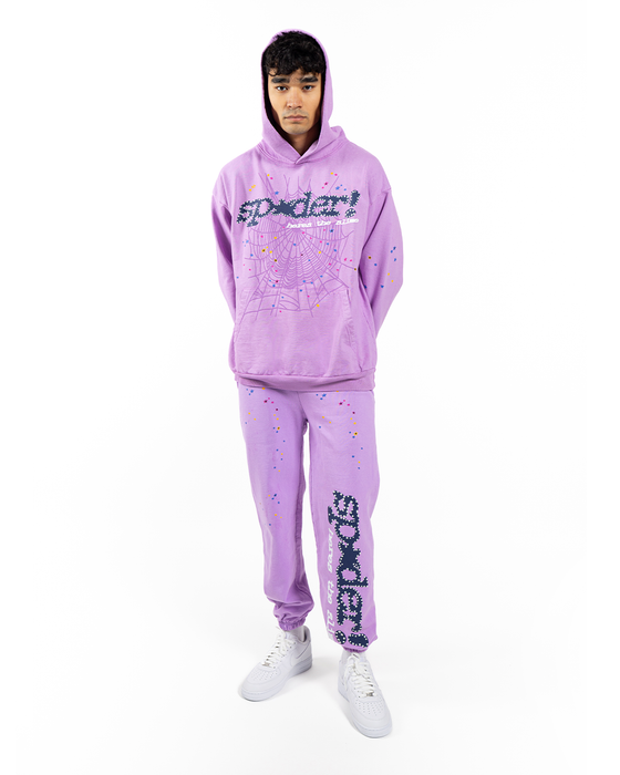 Sp5der Acai Sweatpant Purple - True to Sole Sp5der Acai Sweatpant Purple - True to Sole