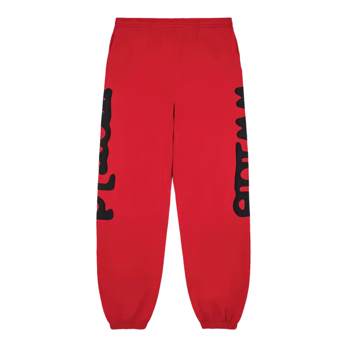 Sp5der Beluga Sweatpants Red