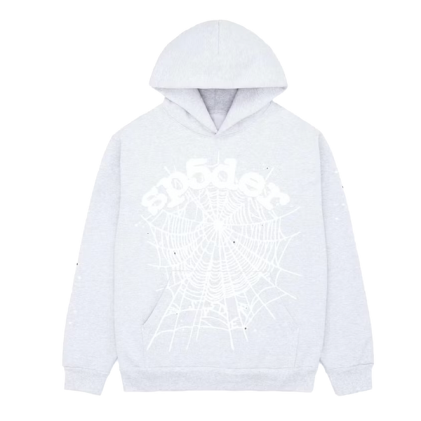 Sp5der Pink OG Web V2 Legacy Hoodie (White Text) sp5der hoodie og