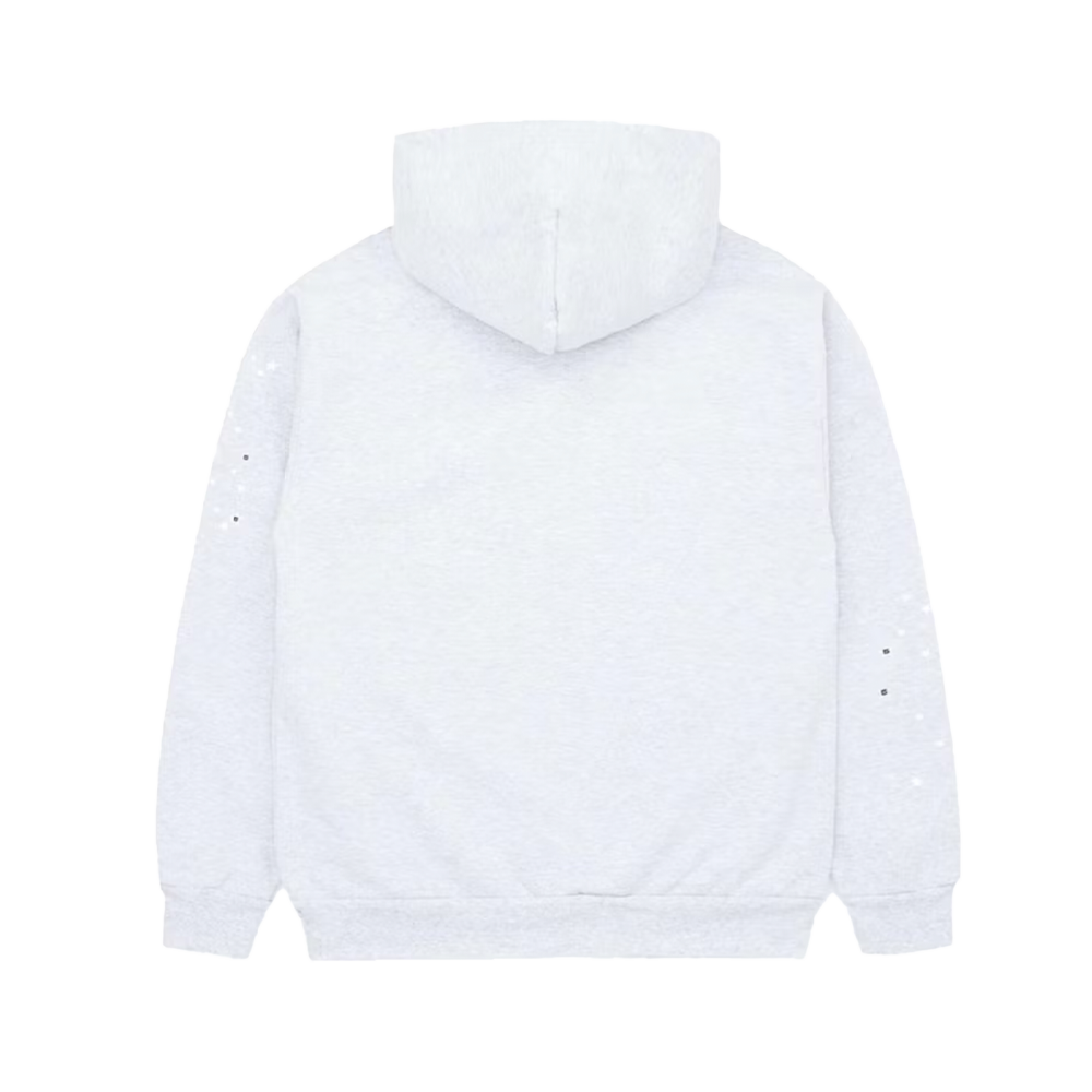 Sp5der OG Web Hoodie Heather Grey - True to Sole
