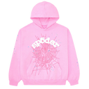 Sp5der OG Web Hoodie Pink  - True to Sole - 1