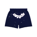 Sp5der OG Web Logo Sweat Short Navy