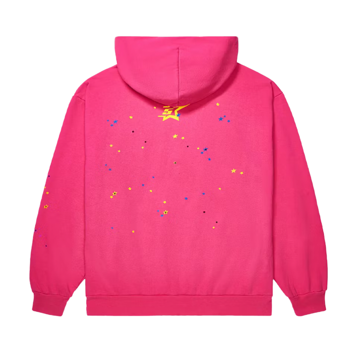 Sp5der P*NK V2 Hoodie Pink - True to Sole - 2