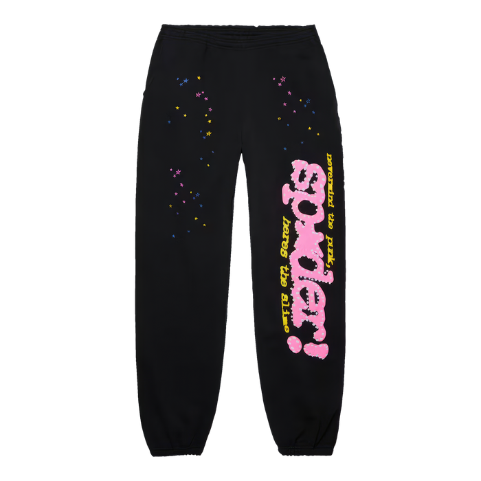Sp5der P*NK V2 Sweatpant Black