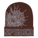 Sp5der Web Beanie Brown  - True to Sole-1
