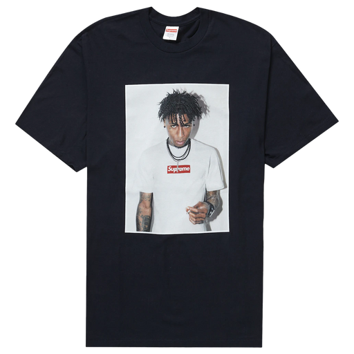 Supreme NBA Youngboy Tee Black  - True to Sole-1