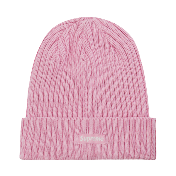 Supreme Overdyed Beanie (SS23) Pink - True to Sole-1