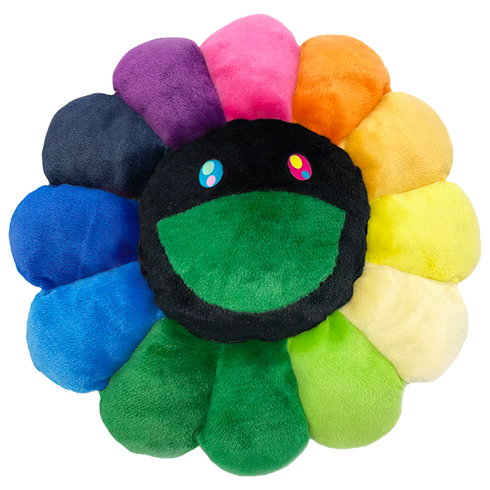 Takashi Murakami Flower Plush 60CM Rainbow/Black