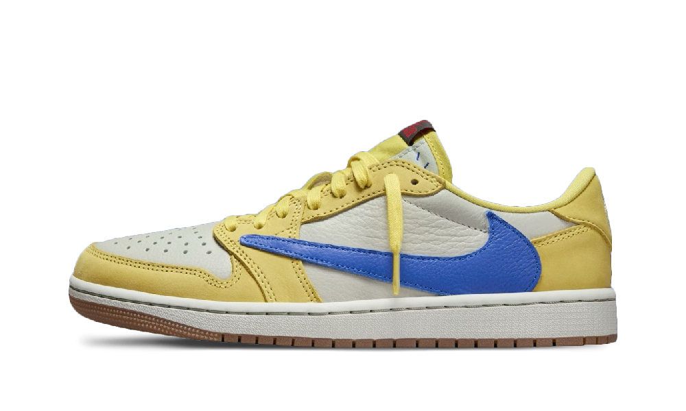 Jordan 1 Retro Low OG SP Travis Scott Canary Women s DZ4137 700 True to Sole