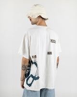 Travis Scott O2 Live Burning Man T-shirt White