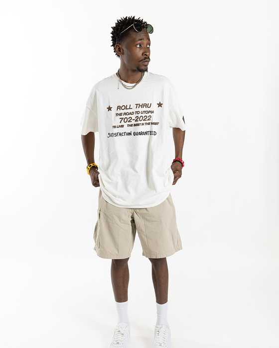 Travis scott off sales white t shirt