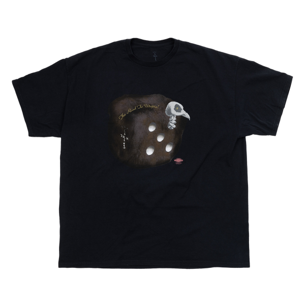 Travis Scott Road To Utopia Las Vegas Moneybags T-Shirt „Black”