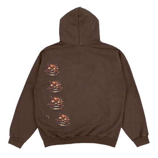 Travis Scott Utopia A2 Hooded Sweatshirt Brown-True to Sole