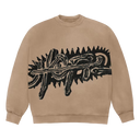 Travis Scott Utopia A3 Crewneck Light Brown-True to Sole