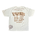 Travis Scott Utopia Aussie Tour Skitzo Circus Maximus Tee White