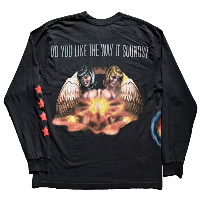 Travis Scott Utopia Circus Maximus 2023 Tour L/S Tee Black Travis Scott Utopia Circus Maximus 2023 Tour L/S Tee Black