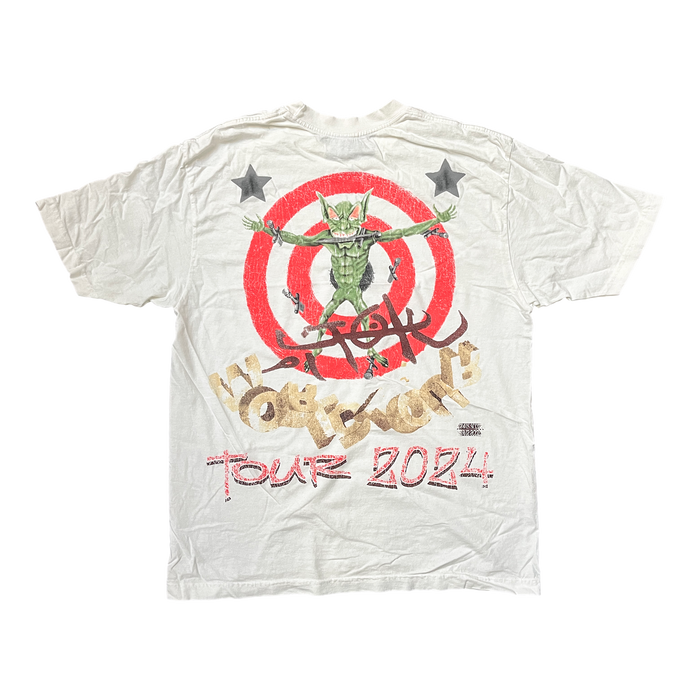 Travis Scott Utopia Circus Maximus 2024 Tour Tee White