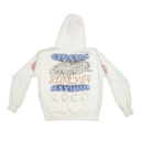 Hanorac Travis Scott Utopia Circus Maximus Euro Tour Alb