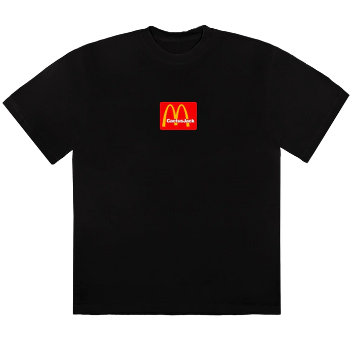 Travis Scott x McDonald's Sesame II T-Shirt Black/Red (CJMD-SS-07) - True to Sole