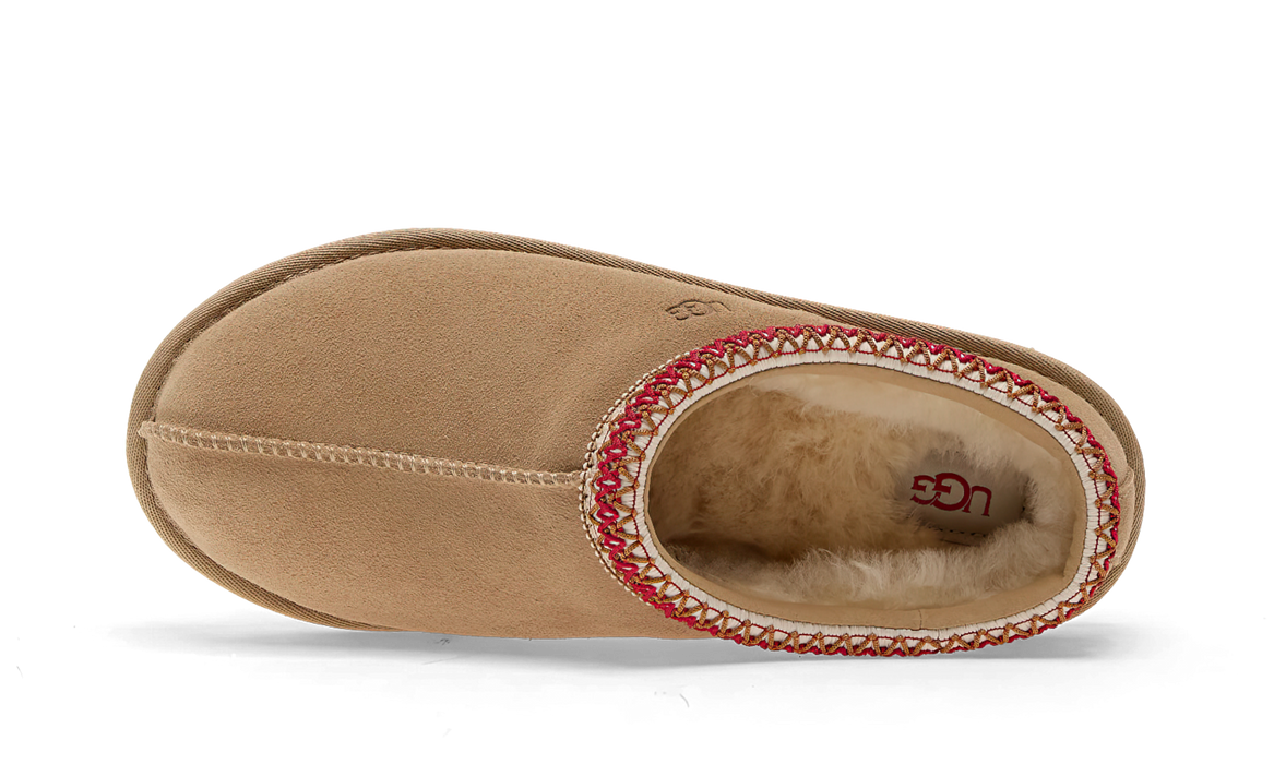 UGG Tasman II Slipper Sand Dark Cherry