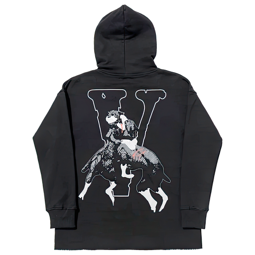 City Morgue x Vlone Dogs Hoodie Black - True to Sole - 2