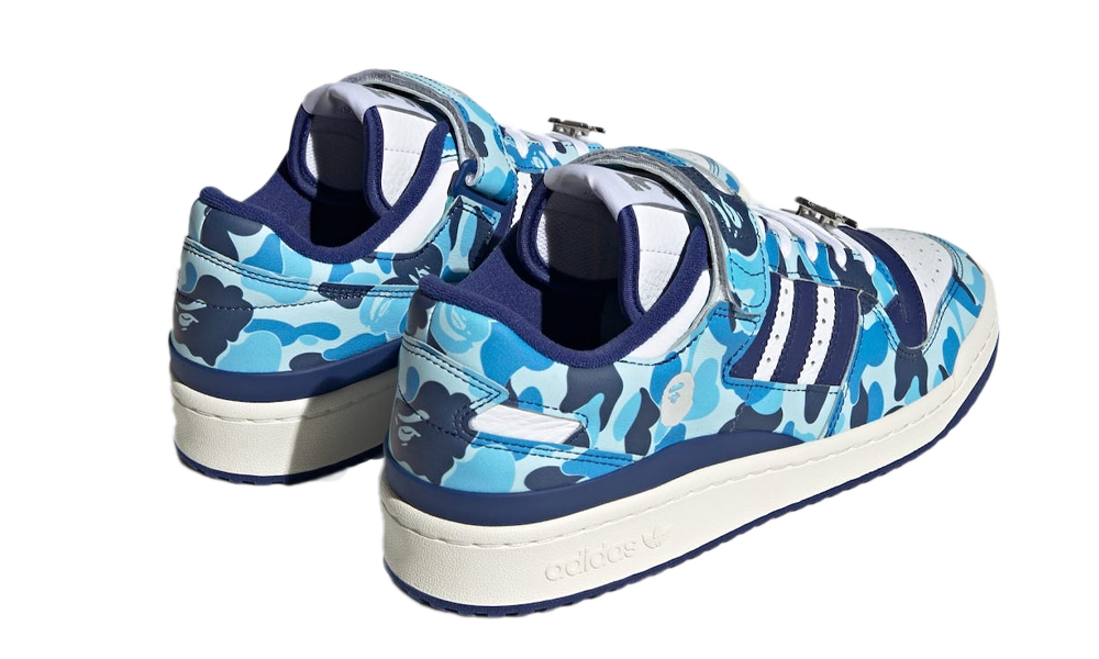 Blue camo adidas sales shoes