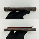 Louis Vuitton Orange Monogram Emilie Wallet | Pre-Loved